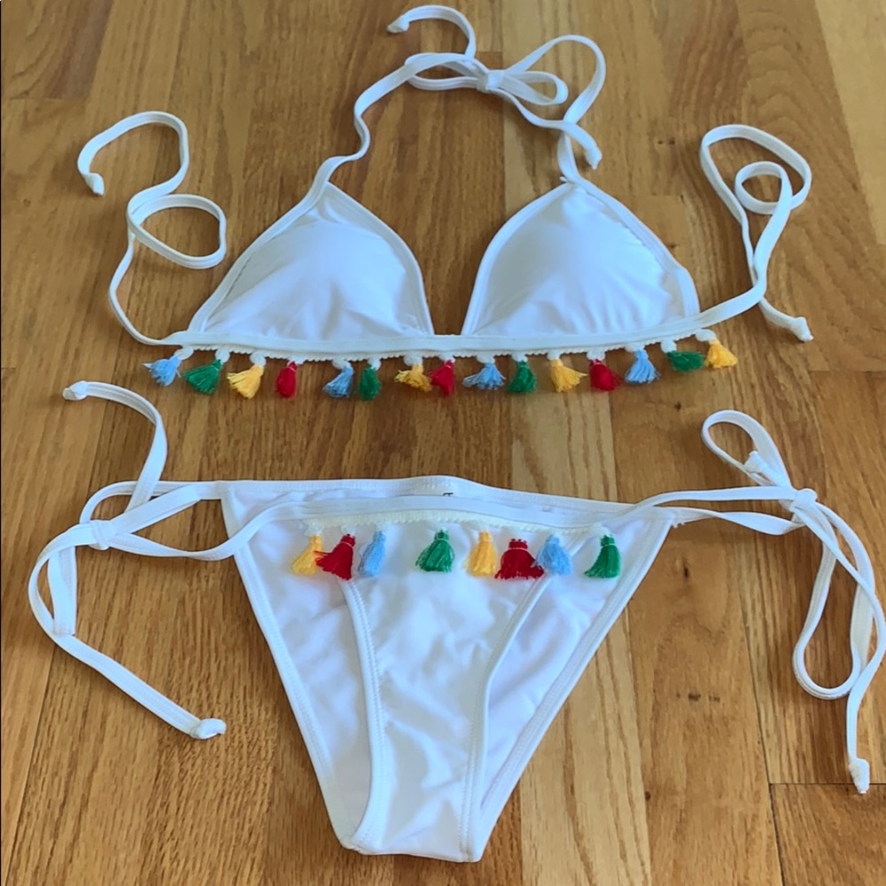 NWOT White Bikini